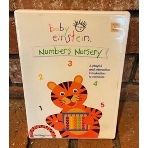 Baby Einstein Numbers Nursery DVD 2003 Disney Educational Learning Toddler 1+